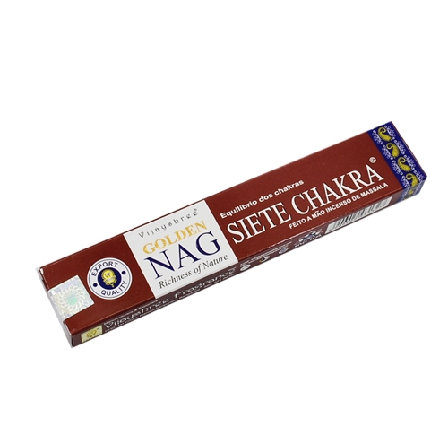 Golden Nag Siete Chakra