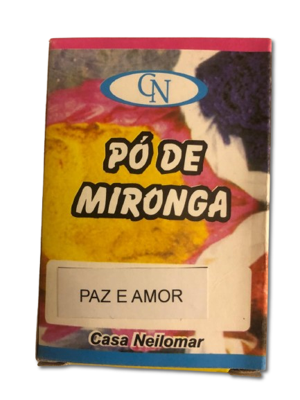 Pó de Mironga Paz e Amor