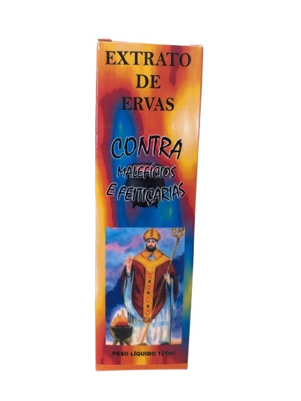 Extrato de Ervas Contra Malefícios e Feitiçarias