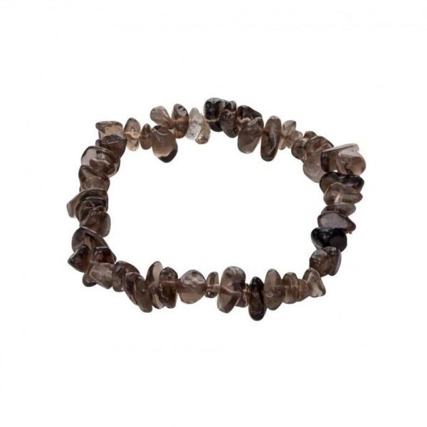 Pulseira de Quartzo Fumê
