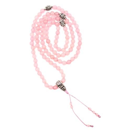 Japamala de Quartzo Rosa