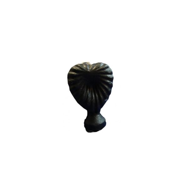 Vela Coração Preto para Rituais