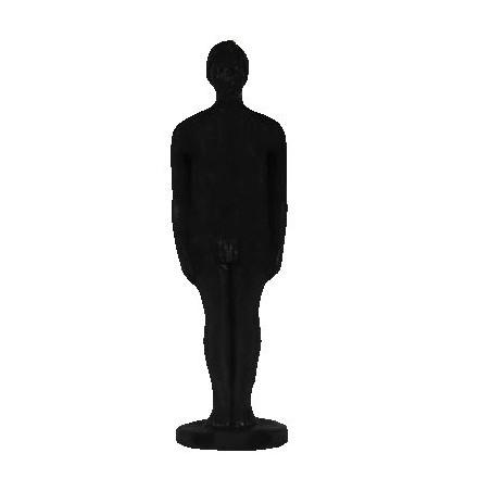 Vela Figura de Homem Preta