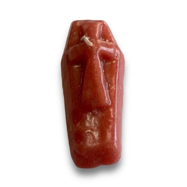Vela Caixão Vermelho