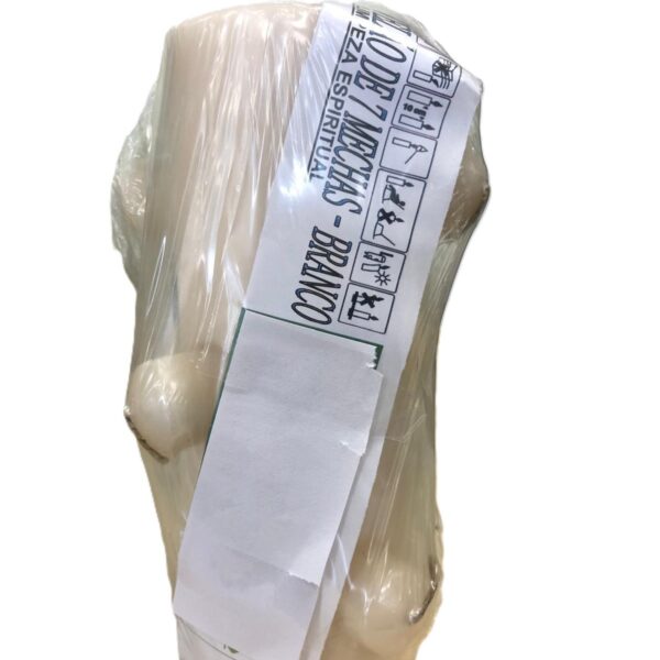 Velão de 7 Mechas Branco