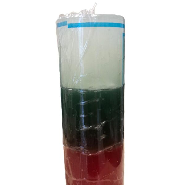 Vela de 7 Dias Tricolor