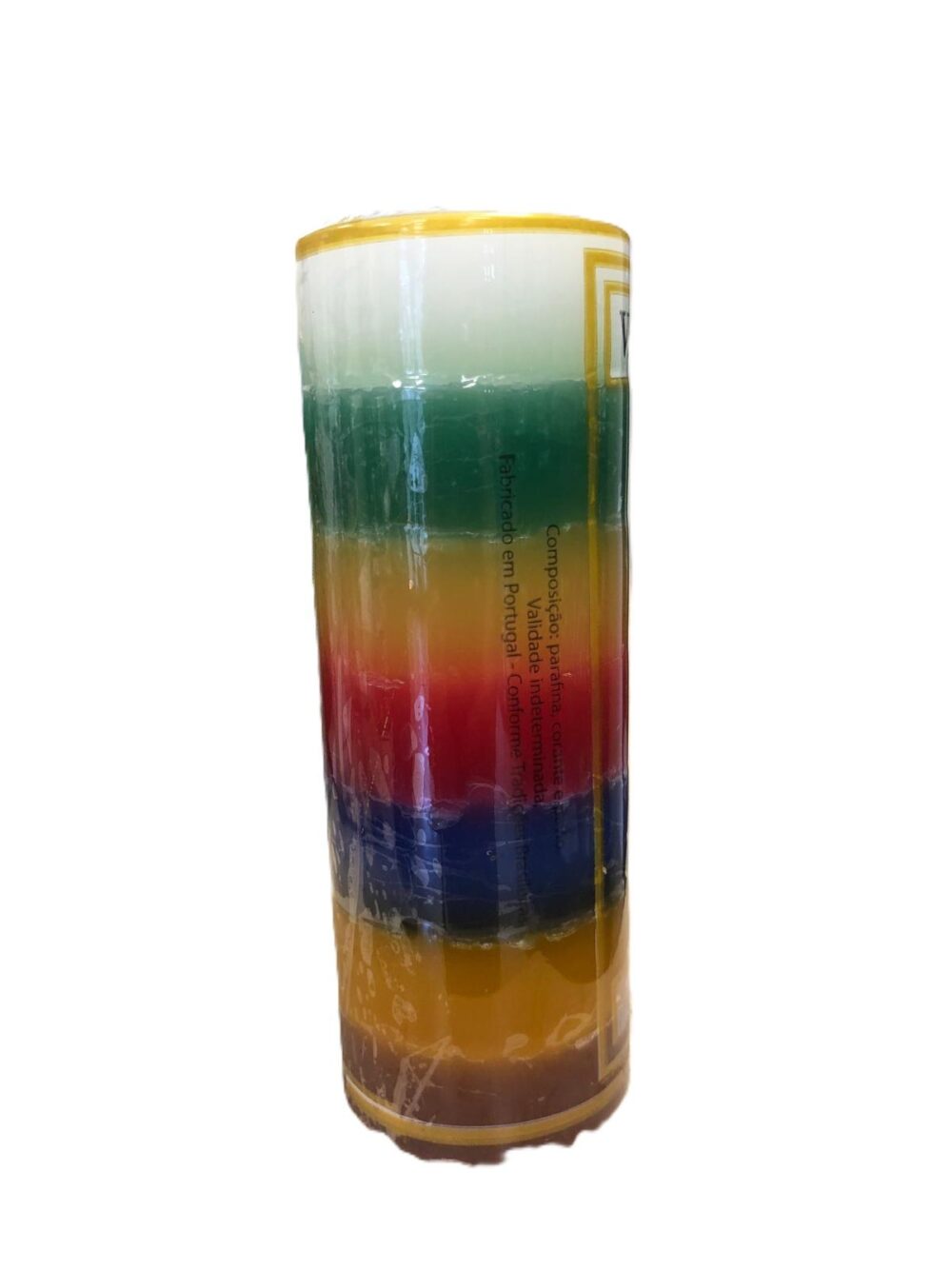 Vela de 7 Cores dos Chakras