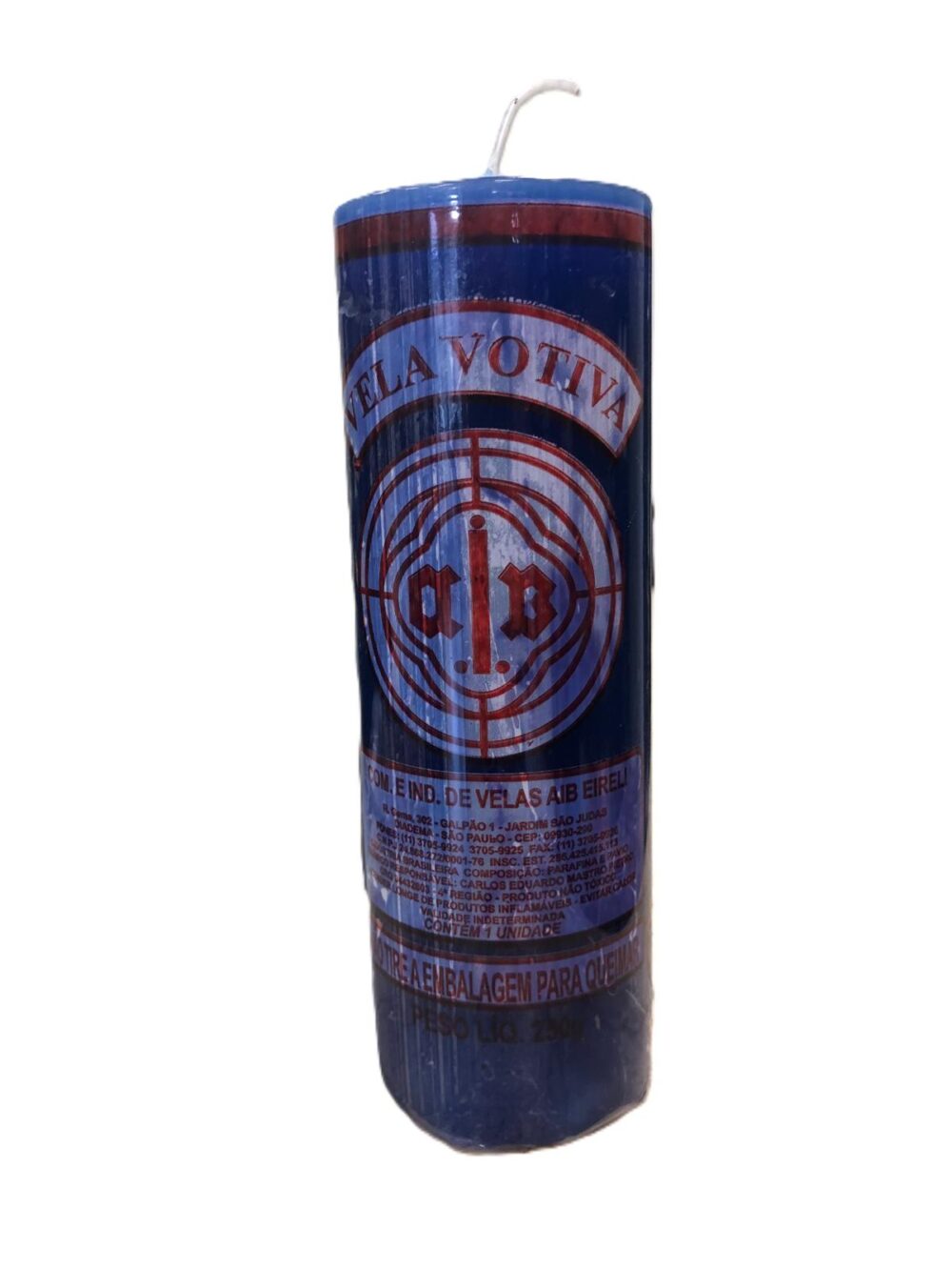 Vela Votiva Azul