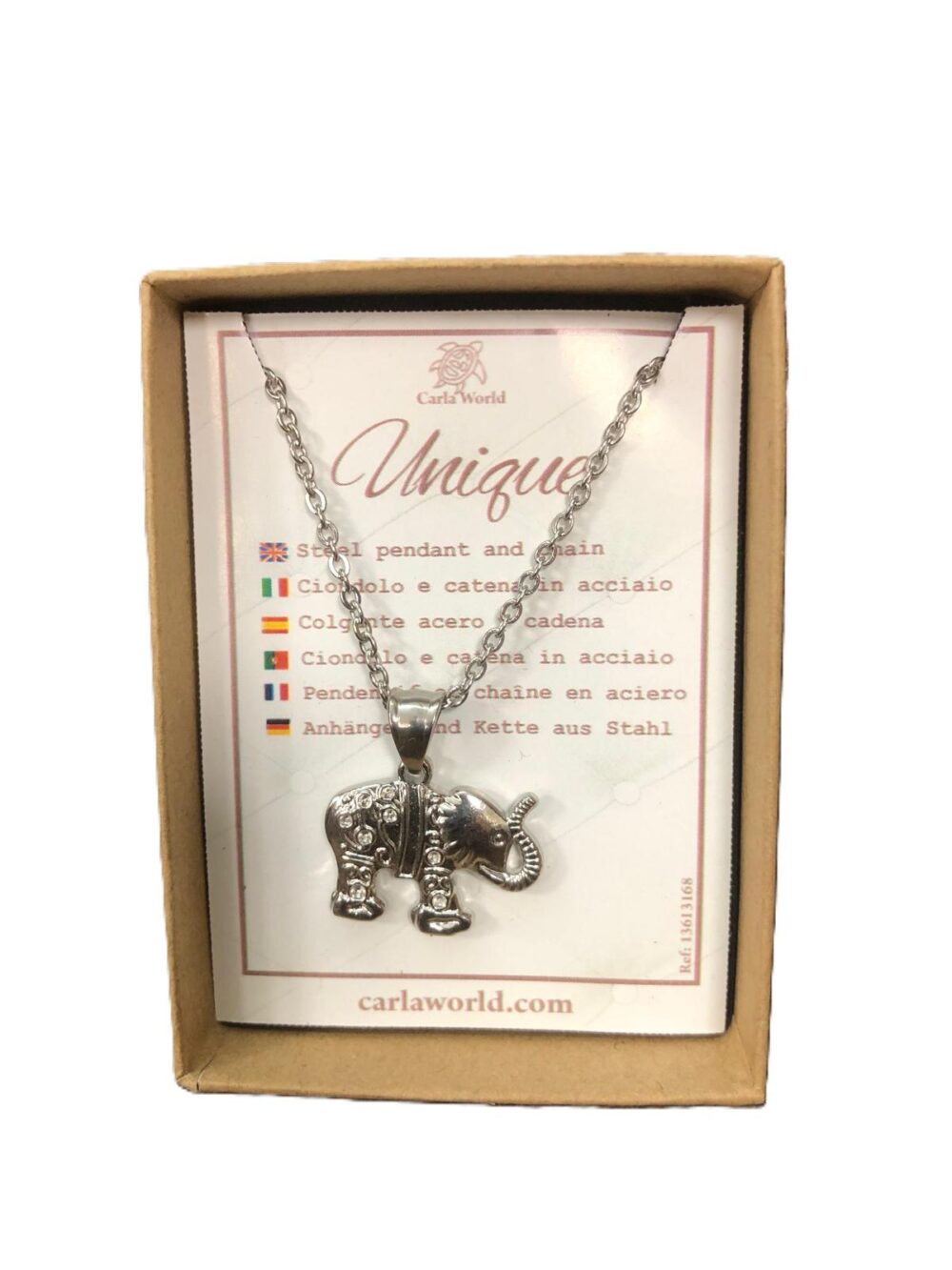 Fio em Metal com Elefante
