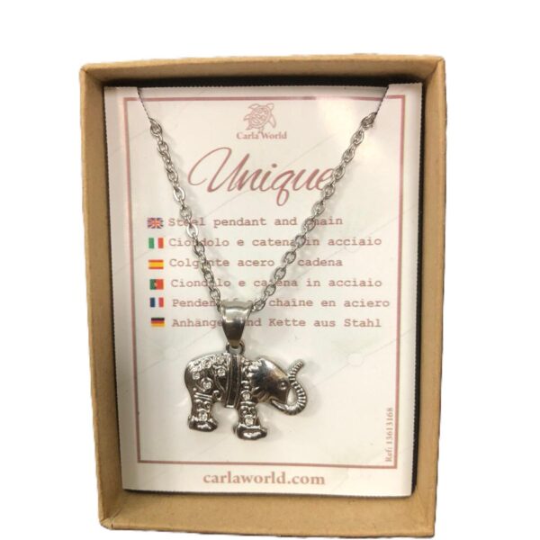 Fio em Metal com Elefante
