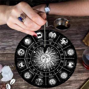 Tapete de pêndulo para tarot