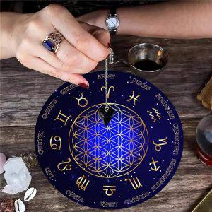 Tapete de pêndulo para tarot