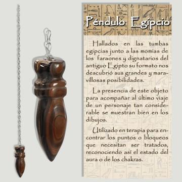 Pêndulo Egípcio de Pedra Olho de Tigre